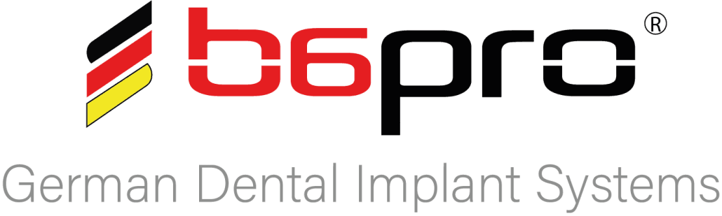 b6 pro implant logo